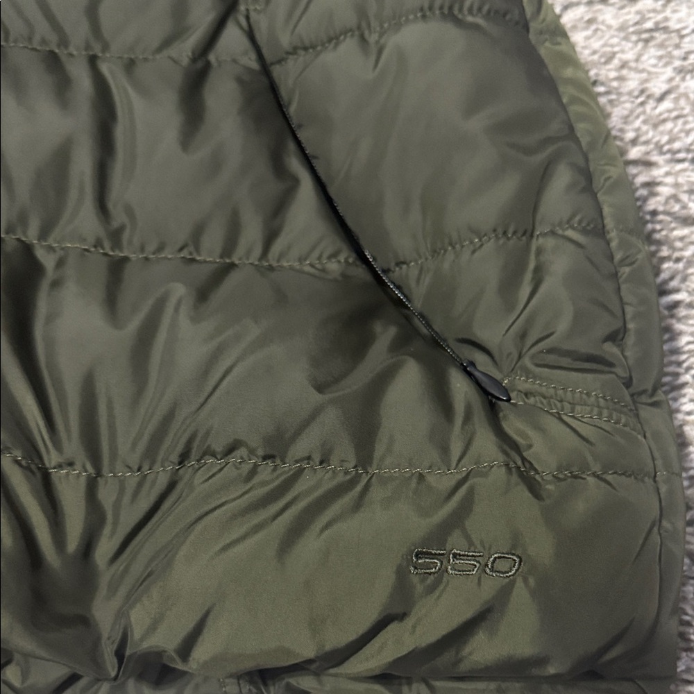 North face 550 fill down vest cinched waist women’s medium - Picture 2 of 6